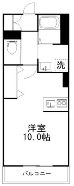 クオーレ薬円台IIIの間取り