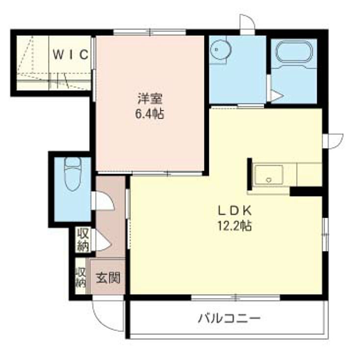 ラ・ボンヌ・メゾンB棟の間取り