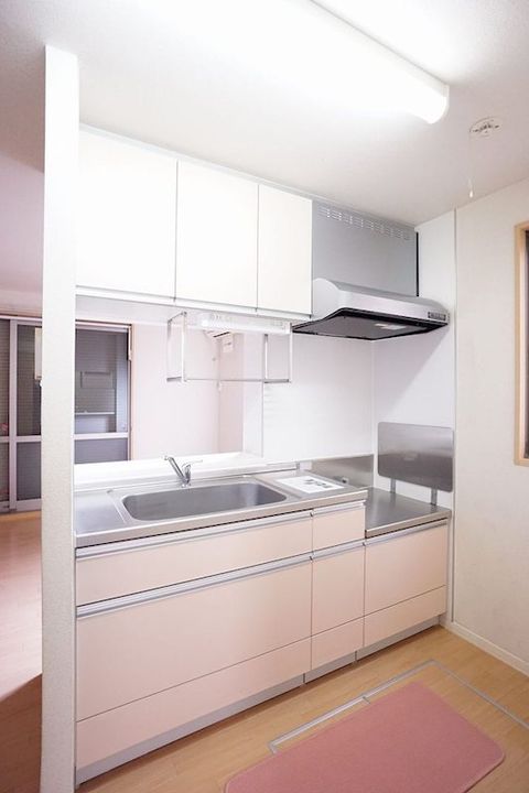 ラ・ボンヌ・メゾンB棟のキッチン