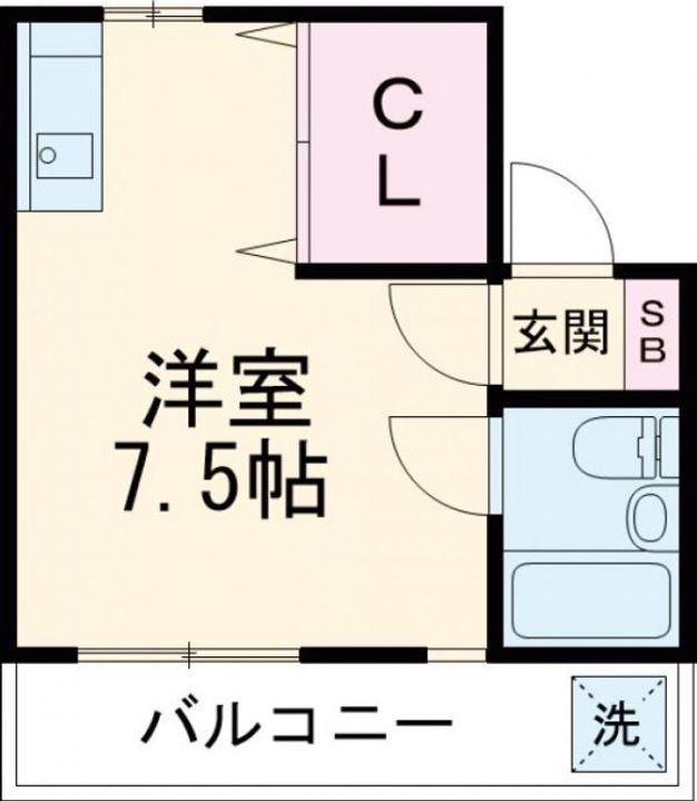 ドミトリーカナイの間取り