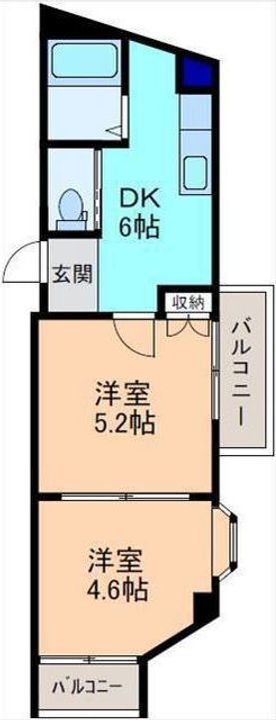 ノースヴィレッジIIの間取り
