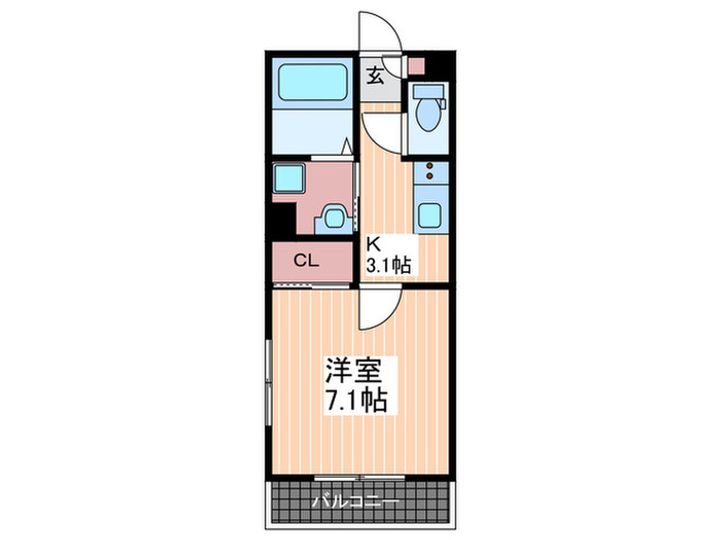 PLEIN SOLEIL平良山手の間取り