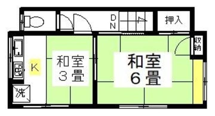 星野荘の間取り