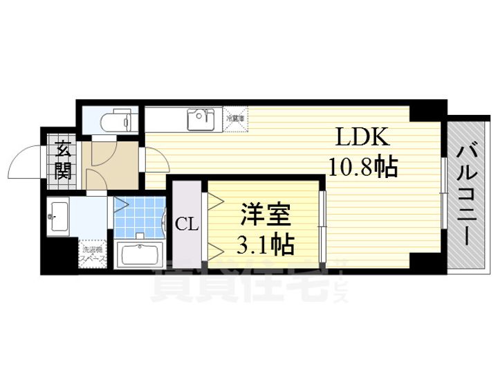 第6アローズ緑地公園の間取り