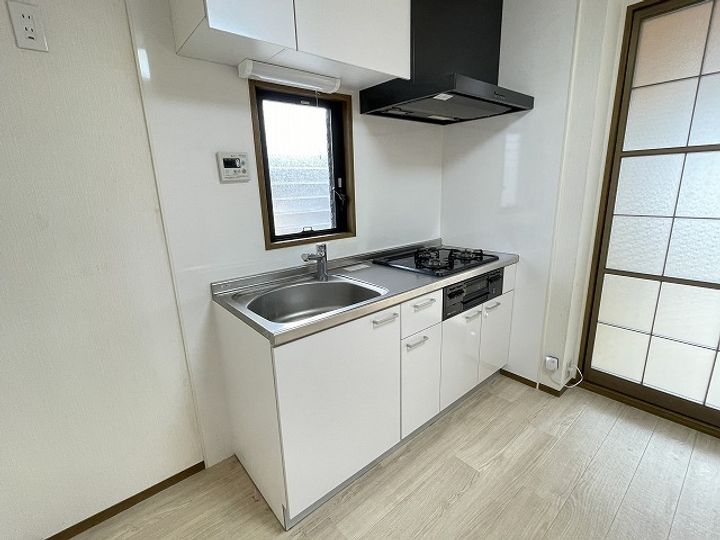 セジュール秋月A棟のキッチン