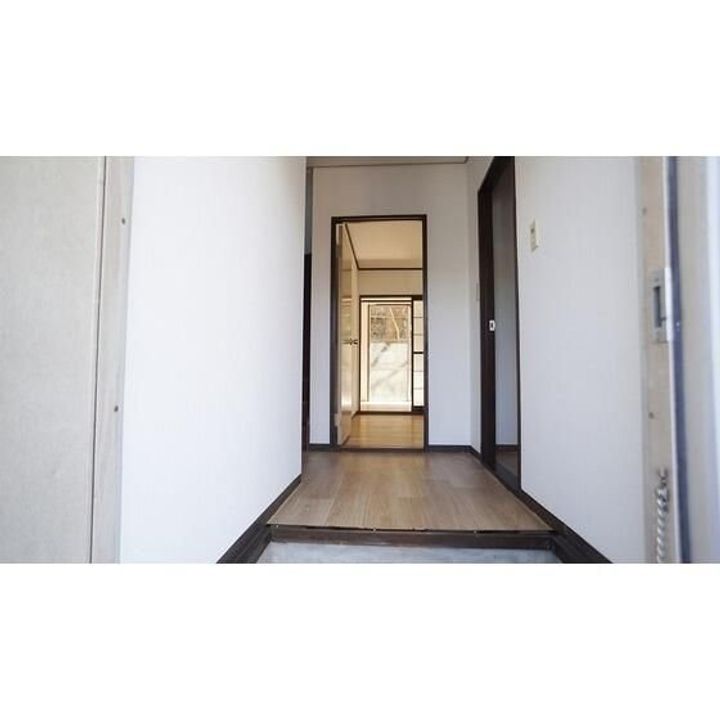 ファミーユさくらの玄関