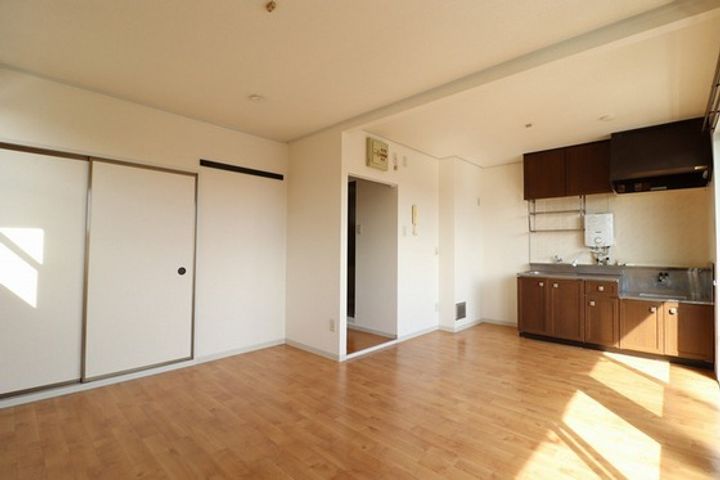 岡山県岡山市中区高島新屋敷(アパート)の賃貸物件のキッチン