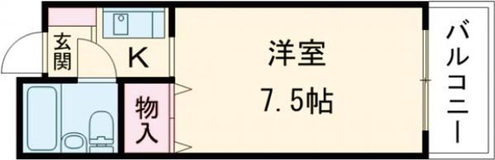 サンハイム幸の間取り