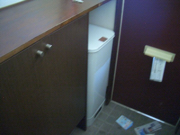 コーポラス大倉の玄関