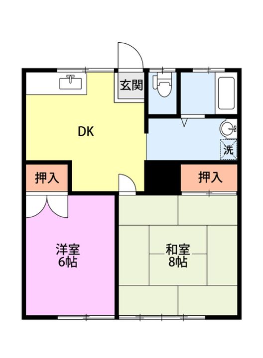 ダイワロイヤルハイツの間取り