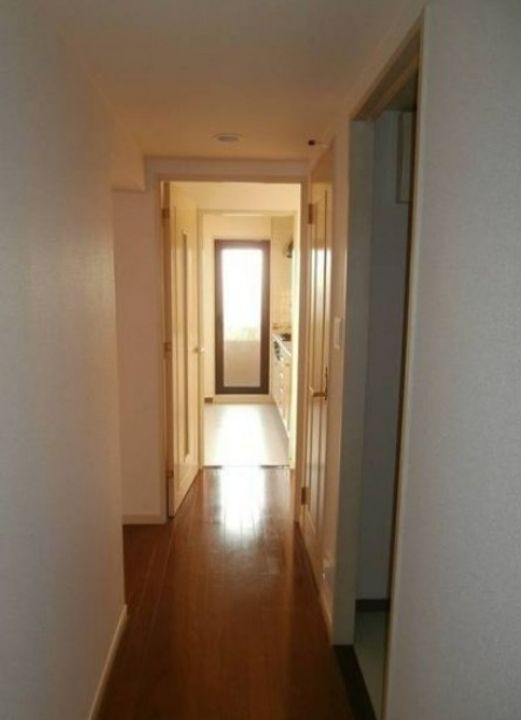 ライオンズステージ上野毛の玄関