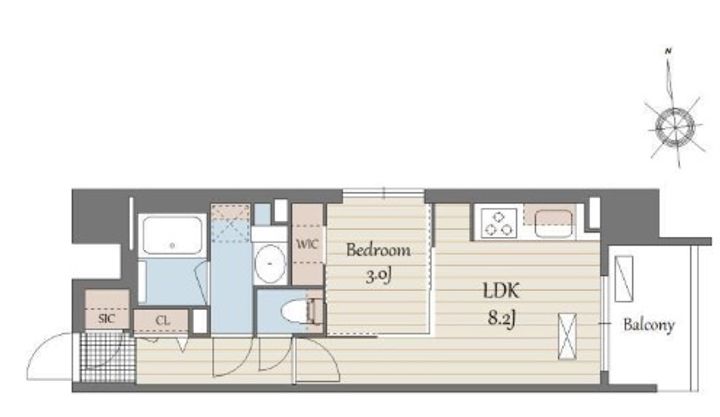S-RESIDENCE天満橋arの間取り