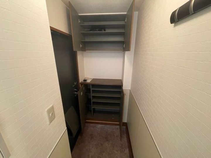 アルカディアBの玄関