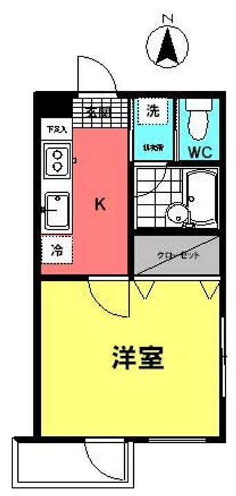 ヴィーヴル32の間取り