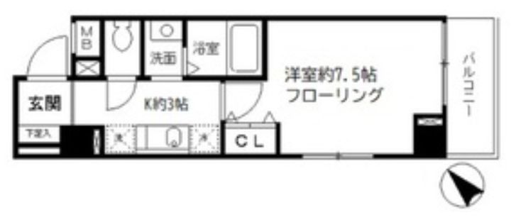 スカイパル・Yの間取り