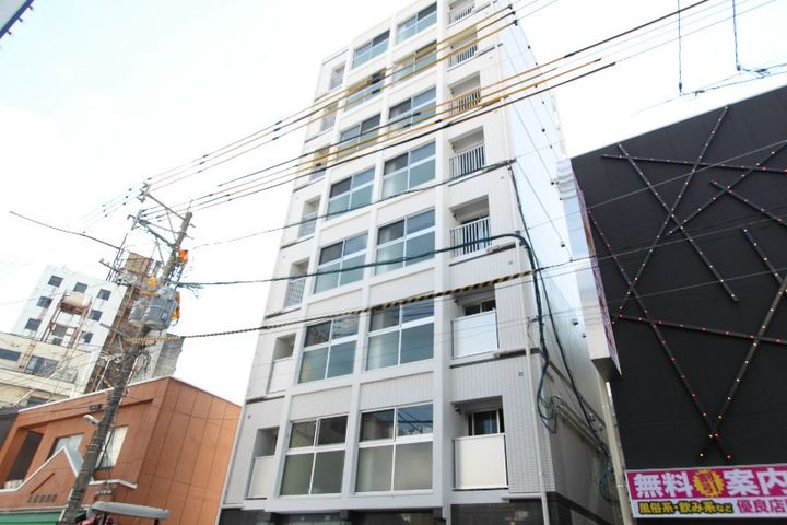 熊本県熊本市中央区中央街(マンション)の賃貸物件の地図