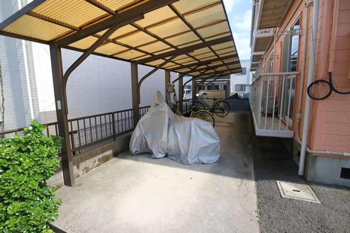 岡山県倉敷市中庄の賃貸アパートの地図