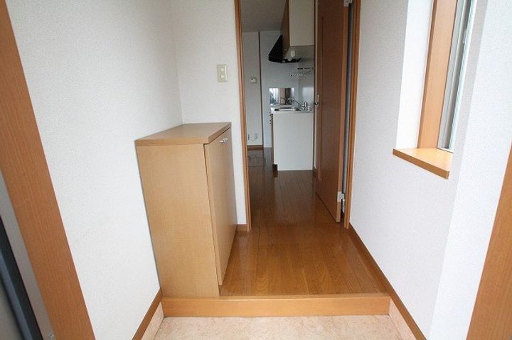 静岡県袋井市川井(一戸建)の賃貸物件の玄関