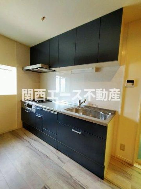 大阪府四條畷市南野2(一戸建)の賃貸物件のキッチン