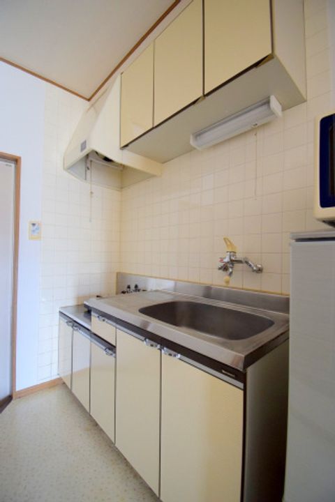 広島県三次市畠敷町(アパート)の賃貸物件のキッチン