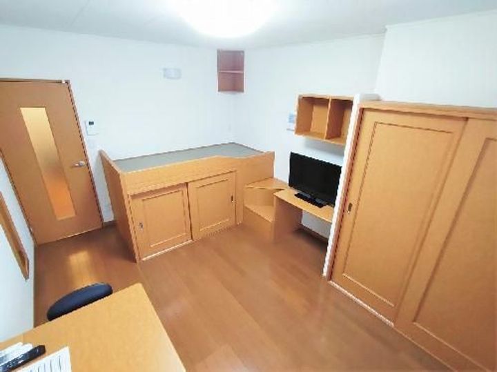 レオパレスアラモードIIの居間