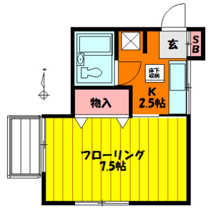 宮ハウスの間取り