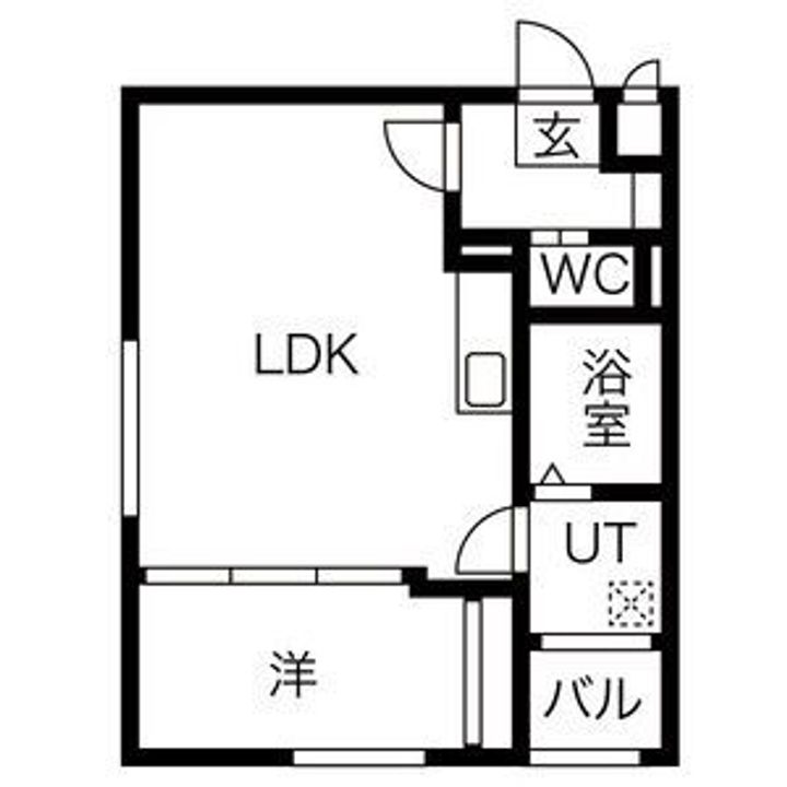 吹上ラファイエットの間取り