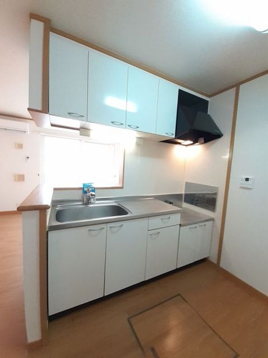 広島県三次市西酒屋町(アパート)の賃貸物件のキッチン
