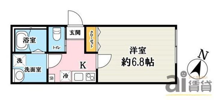 埼玉県入間市東藤沢3(アパート)の賃貸物件の間取り