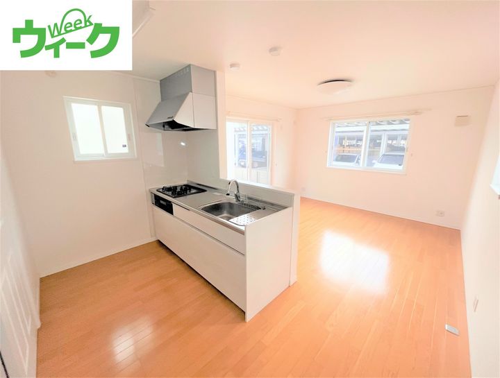 岡山県岡山市中区藤崎(一戸建)の賃貸物件のキッチン