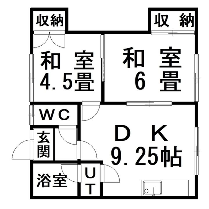 畠山ハイツの間取り
