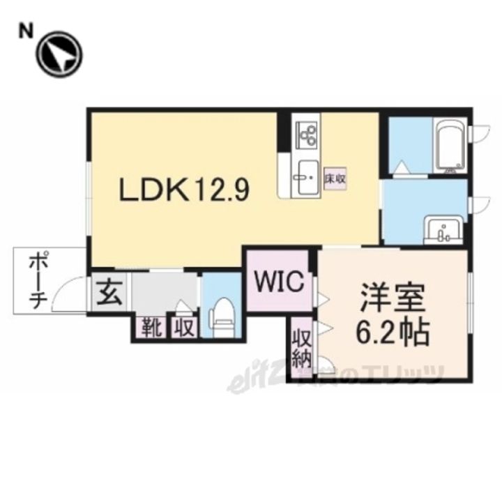 シャーメゾンコートKの間取り