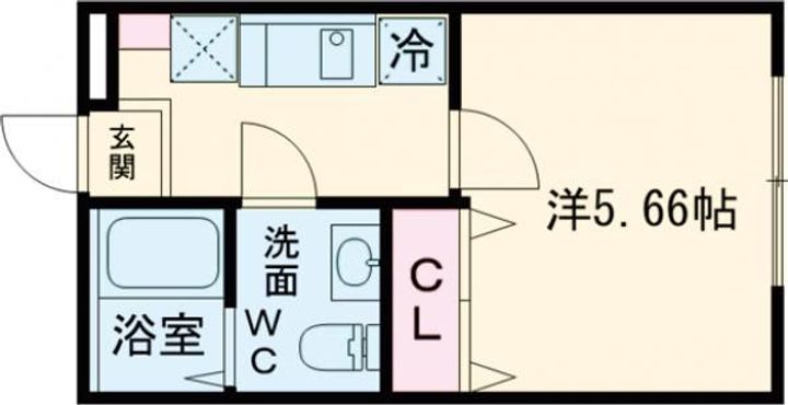 モダンラフォンテ高島平の間取り