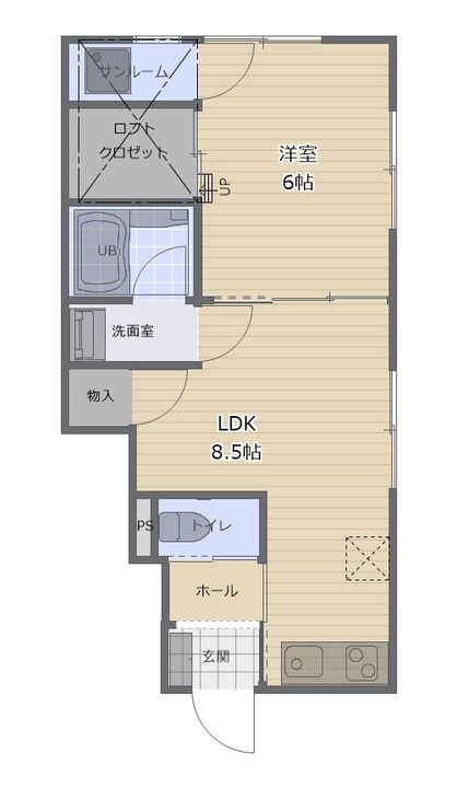Avanの間取り