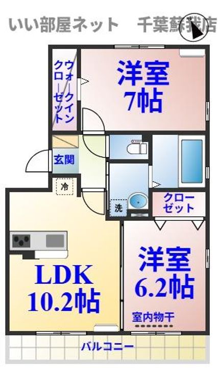 ラファエルの間取り