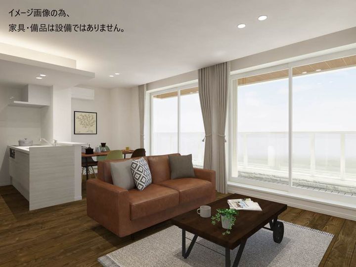 Terrace米ケ袋(テラス)の居間