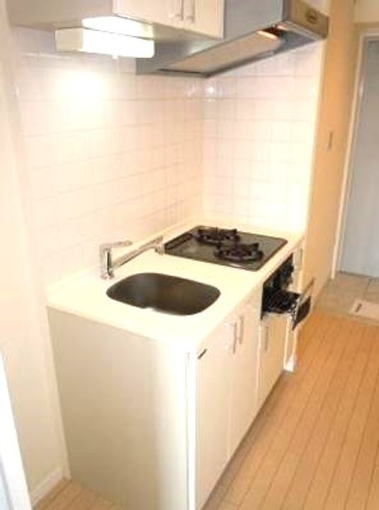 東京都台東区蔵前3の賃貸マンションのキッチン