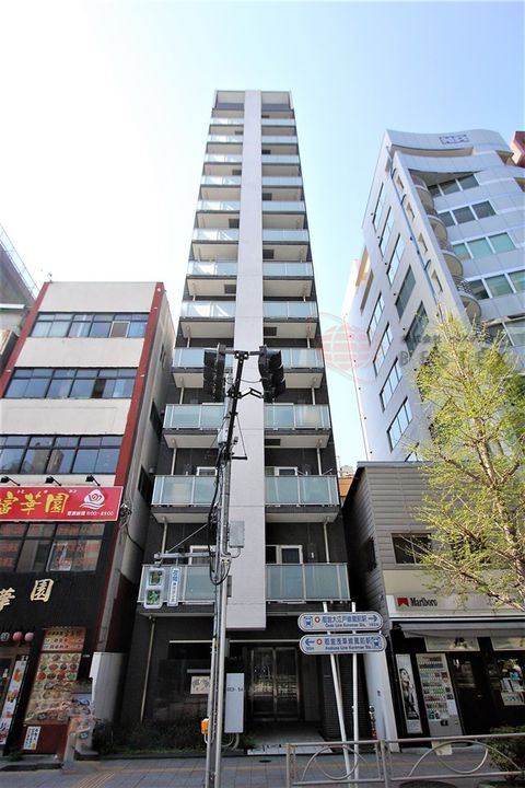 東京都台東区蔵前3の賃貸マンションの外観