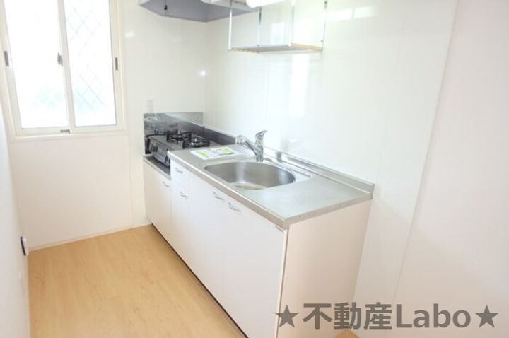 徳島県板野郡松茂町笹木野字八北開拓(アパート)の賃貸物件のキッチン