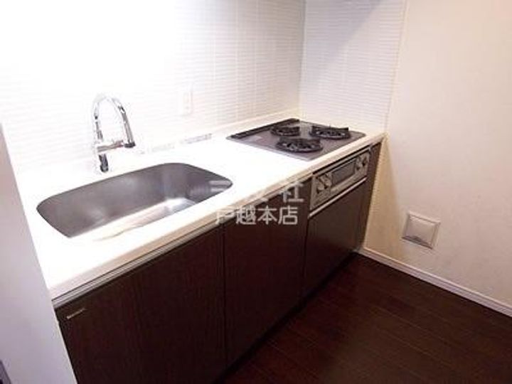 東京都品川区西五反田6(マンション)の賃貸物件のキッチン