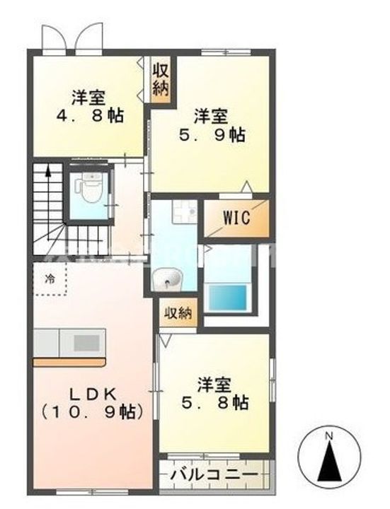 グランバージュ早水の間取り