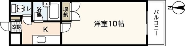 YASUDA BLD VIの間取り
