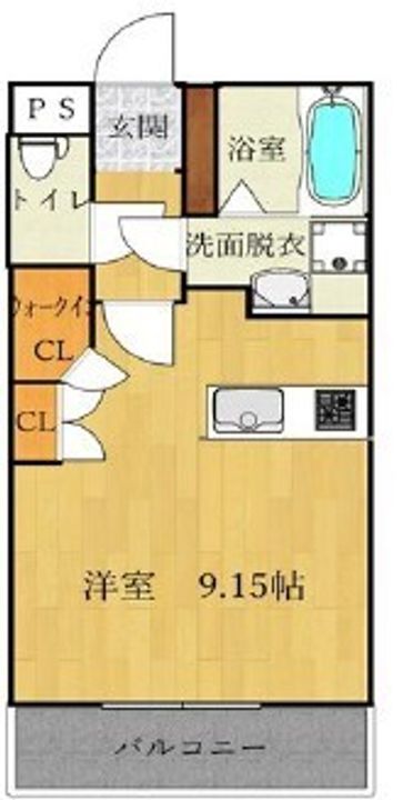 グランエスポワルの間取り