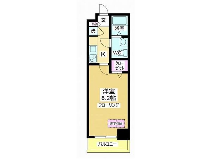 アルファコート川越脇田 Iの間取り