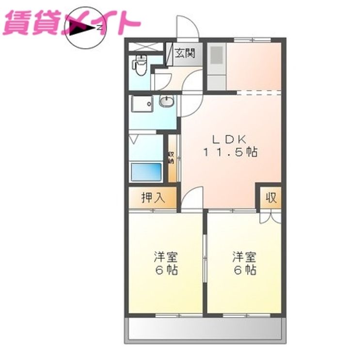 シャングリラの間取り