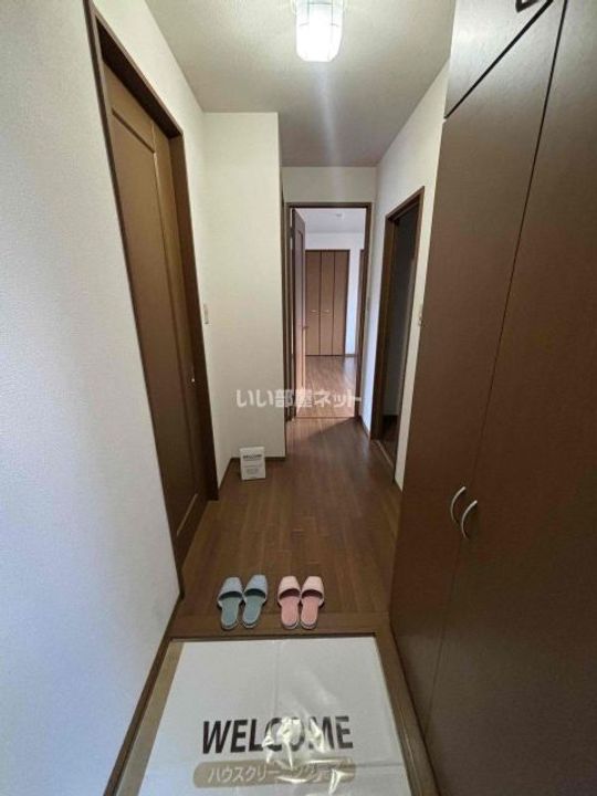 クレールプラザ立花 B棟の玄関