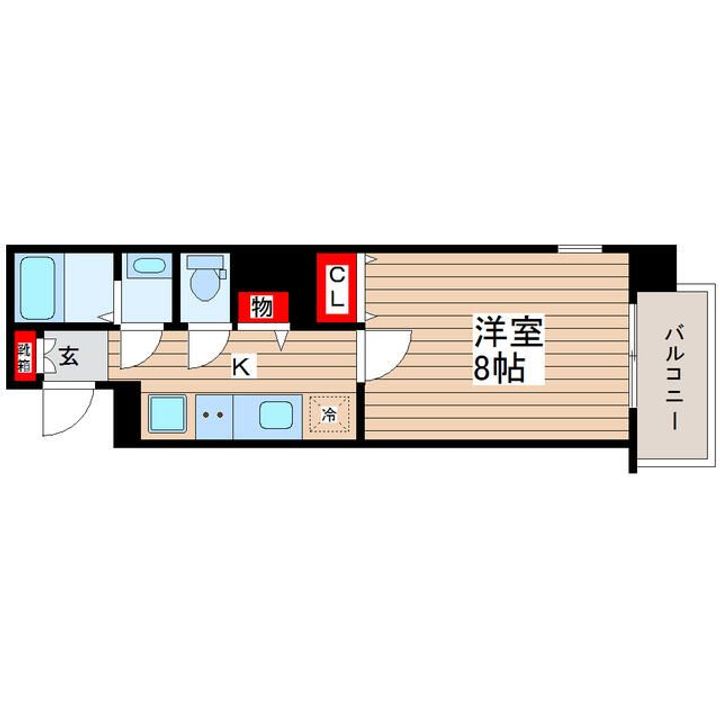 東京都墨田区緑1(マンション)の賃貸物件の間取り