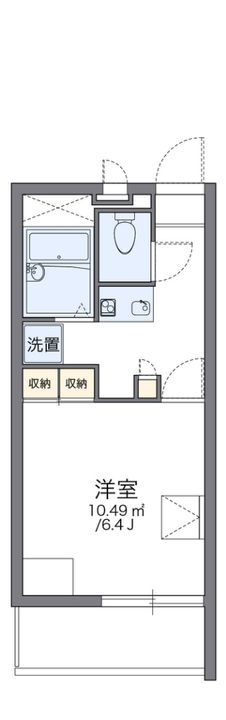 東京都狛江市西野川4(マンション)の賃貸物件の間取り