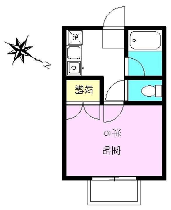 アクセス土方の間取り