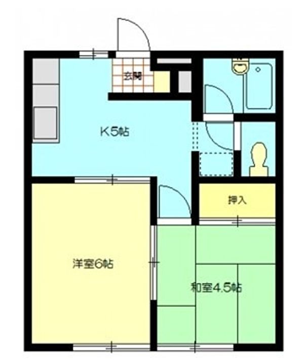 クリドタマナワの間取り